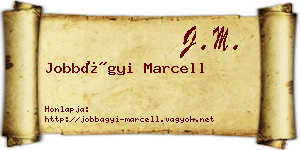 Jobbágyi Marcell névjegykártya